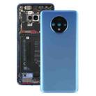 For OnePlus 7T Original Battery Back Cover with Camera Lens Cover (Blue) - 1