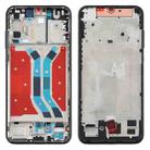 Original Middle Frame Bezel Plate for Huawei Y8p / P Smart S(Black) - 1