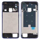 For OPPO Realme 3 Pro Middle Frame Bezel Plate (Blue) - 1