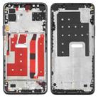 Original Middle Frame Bezel Plate for Huawei P40 Lite 5G / Nova 7 SE(Black) - 1