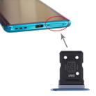 For OPPO Find X2 SIM Card Tray + SIM Card Tray (Blue) - 1