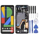 LCD Screen and Digitizer Full Assembly with Frame for Google Pixel 4XL (Black) - 1