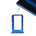 For Vivo iQOO SIM Card Tray + SIM Card Tray (Blue) - 1