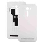 Original Back Battery Cover for 5.5 inch Asus Zenfone 2 Laser / ZE550KL(White) - 1