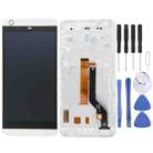 TFT LCD Screen for HTC Desire 626 Digitizer Full Assembly with Frame (White) - 1