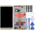 OEM LCD Screen for Huawei Mate 8 Digitizer Full Assembly with Frame(Gold) - 1