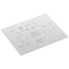 Kaisi A-13 IC Chip BGA Reballing Stencil Kits Set Tin Plate For iPhone 11 / 11 Pro / 11 Pro Max - 3