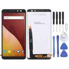 TFT LCD Screen for Wiko View Prime with Digitizer Full Assembly(Black) - 1