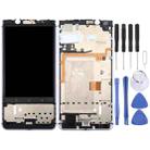 OEM LCD Screen for BlackBerry Keyone Digitizer Full Assembly with Frame(Silver) - 1