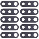 10 PCS Back Camera Lens for Nokia 4.2 / TA-1184 / TA-1133 / TA-1149 / TA-1150 / TA-1157(Black) - 1