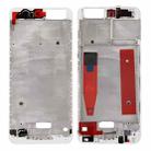 For Huawei P10 Front Housing LCD Frame Bezel Plate(White) - 1