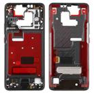 Front Housing LCD Frame Bezel Plate with Side Keys for Huawei Mate 20 Pro(Black) - 1