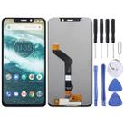 TFT LCD Screen for Motorola One (P30 Play)with Digitizer Full Assembly (Black) - 1