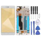 TFT LCD Screen for Xiaomi Redmi Note 4X Digitizer Full Assembly with Frame(White) - 1