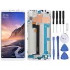 TFT LCD Screen for Xiaomi Mi Max 3 Digitizer Full Assembly with Frame(White) - 1