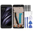 TFT LCD Screen for Xiaomi Mi 6 Digitizer Full Assembly with Frame(Black) - 1