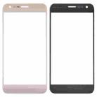 Front Screen Outer Glass Lens for LG X Cam / K580 (Gold) - 1