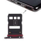 SIM Card Tray + NM Card Tray for Huawei P30 Pro(Black) - 1