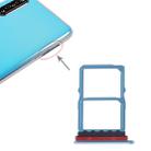 SIM Card Tray + NM Card Tray for Huawei P30 (Blue) - 1