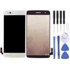 TFT LCD Screen for LG K8 2017 US215 M210 M200N with Digitizer Full Assembly (Silver) - 1