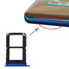 For OPPO Reno Ace SIM Card Tray + SIM Card Tray (Blue) - 1