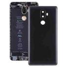 Battery Back Cover for Lenovo K8 Note(Black) - 1