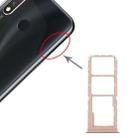 For vivo Y5s SIM Card Tray + SIM Card Tray + Micro SD Card Tray (Gold) - 1