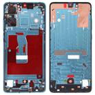 Front Housing LCD Frame Bezel Plate with Side Keys for Huawei P30(Twilight) - 1