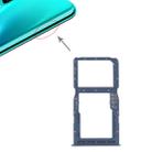 SIM Card Tray +  SIM Card Tray / Micro SD Card for Huawei P30 Lite(Blue) - 1