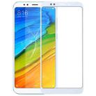 Front Screen Outer Glass Lens for Xiaomi Redmi 5 Plus(White) - 1