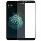 Front Screen Outer Glass Lens for Xiaomi Mi 6X(Black) - 1