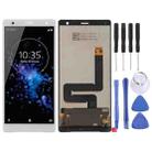 Original LCD Screen for Sony Xperia XZ2 with Digitizer Full Assembly(White) - 1