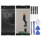 Original LCD Screen for Sony Xperia XA1 Plus with Digitizer Full Assembly(Black) - 1