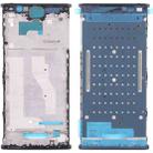 Front Housing LCD Frame Bezel for Sony Xperia XA2 Plus(Black) - 1