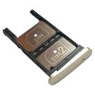 2 SIM Card Tray + Micro SD Card Tray for Motorola Moto Z Play(Gold) - 4