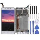OEM LCD Screen for Lenovo Vibe K5 A6020A40 Digitizer Full Assembly with Frame (White) - 1