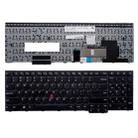 US Version English Laptop Keyboard with Pointing Sticks for Lenovo IBM Thinkpad E550 / E555 / E550C - 1