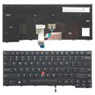 US Version English Laptop Keyboard with Pointing Sticks for Lenovo IBM Thinkpad E470 / E470C / E475, Teclado 01AX080 / 01AX040 / 01AX000 / SN20K93235 - 1