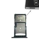 SIM Card Tray + Micro SD Card Tray for Motorola Droid Turbo 2 / XT1585(Grey) - 1