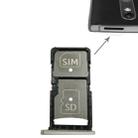 SIM Card Tray + Micro SD Card Tray for Motorola Droid Turbo 2 / XT1585 (Gold) - 1