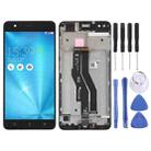 OEM LCD Screen for Asus Zenfone 3 Zoom ZE553KL Digitizer Full Assembly with Frame（Black) - 1