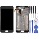 TFT LCD Screen for Meizu M5 / Meilan 5 Digitizer Full Assembly with Frame(White) - 1