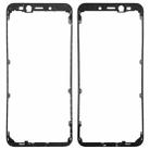 Front Housing LCD Frame Bezel Holder for Xiaomi Mi 6X / A2(Black) - 1