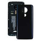 Battery Back Cover for Motorola Moto G7 Power(Blue) - 1
