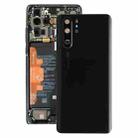 Battery Back Cover with Camera Lens for Huawei P30 Pro(Black) - 1