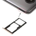 SIM Card Tray + SIM Card Tray / Micro SD Card Tray for Motorola Moto G5S(Gold) - 1