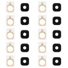 For Galaxy A9 10pcs Back Camera Lens Cover with Sticker - 1