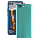 Battery Back Cover with Camera Lens for Huawei Honor 10(Green) - 1