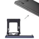 SIM / Micro SD Card Tray, Double Tray for Sony Xperia XZ1(Blue) - 1