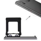 Micro SD Card Tray for Sony Xperia XZ1(Silver) - 1